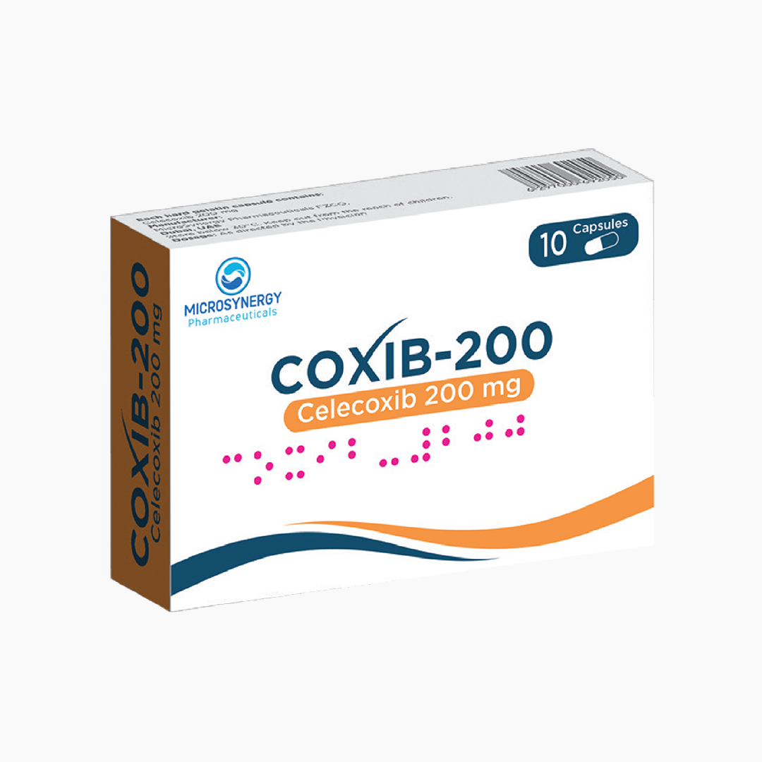 COXIB 200 10C packaging visual